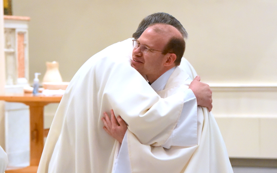 ordination celebrations among priests 
