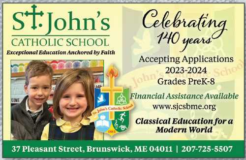 St. John's Catholic School ad