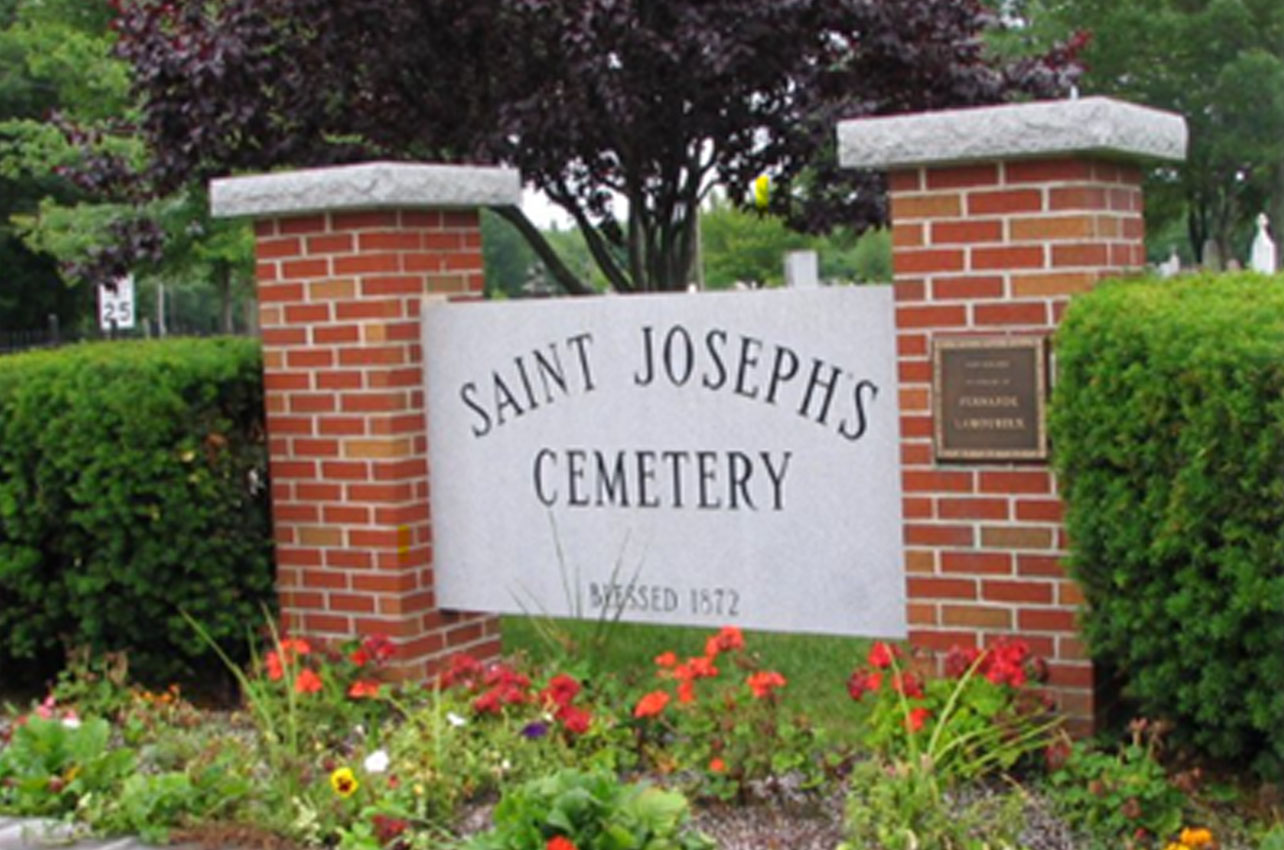 St. Joseph Cemetery Sign