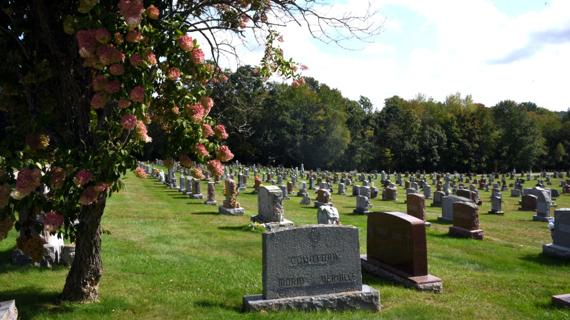 St. Peter's Cemetery in Lewiston
