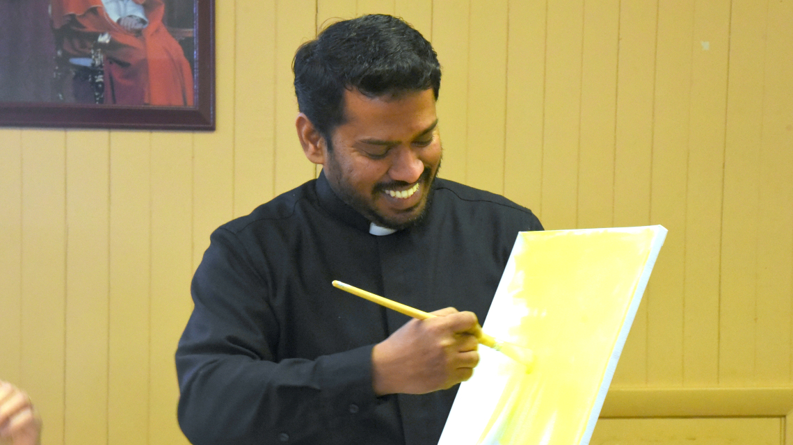 Fr. Alex Painting