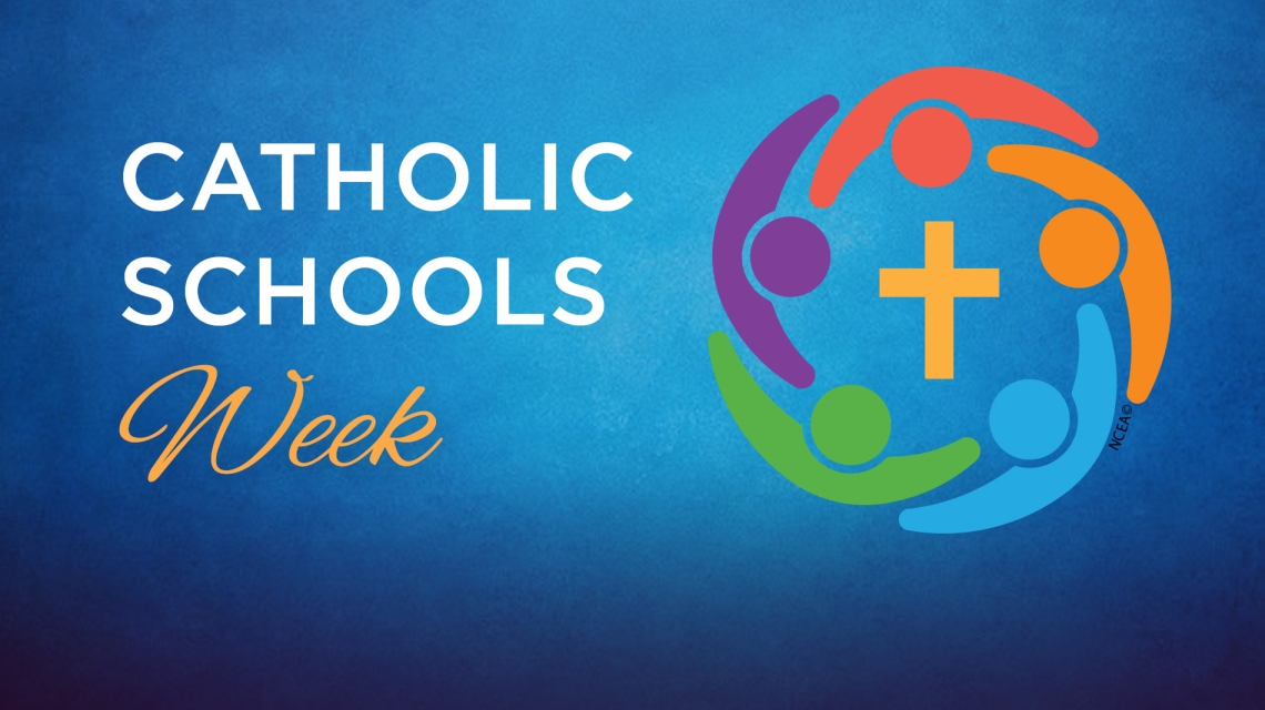 Catholic Schools Week with logo