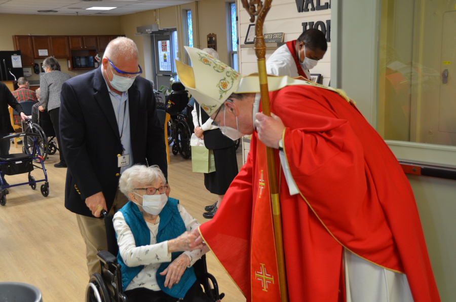 Deeley Visits St. André Health Care Facility in Biddeford on