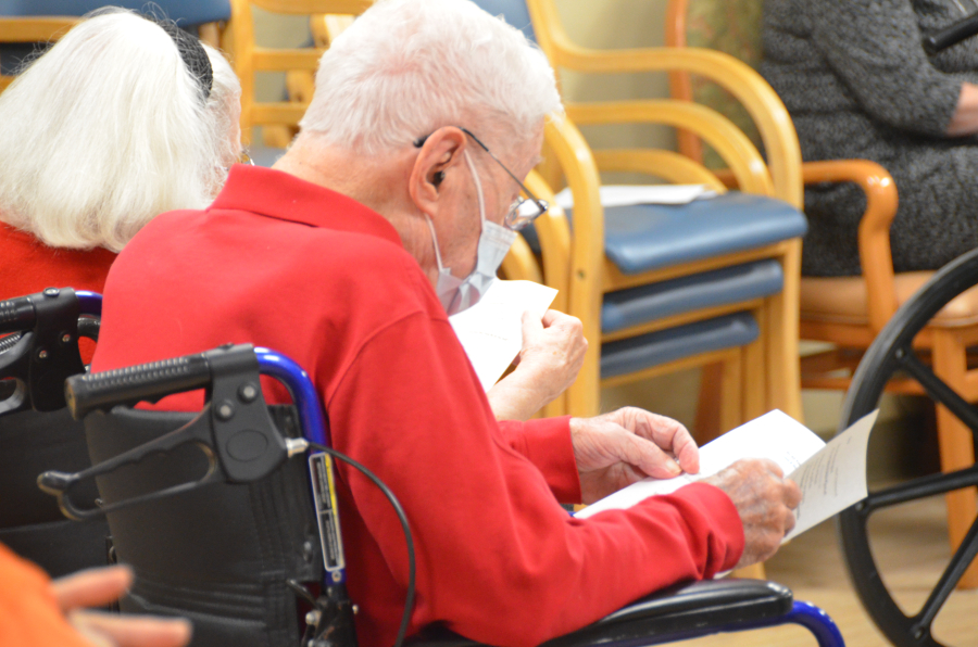 Deeley Visits St. André Health Care Facility in Biddeford on