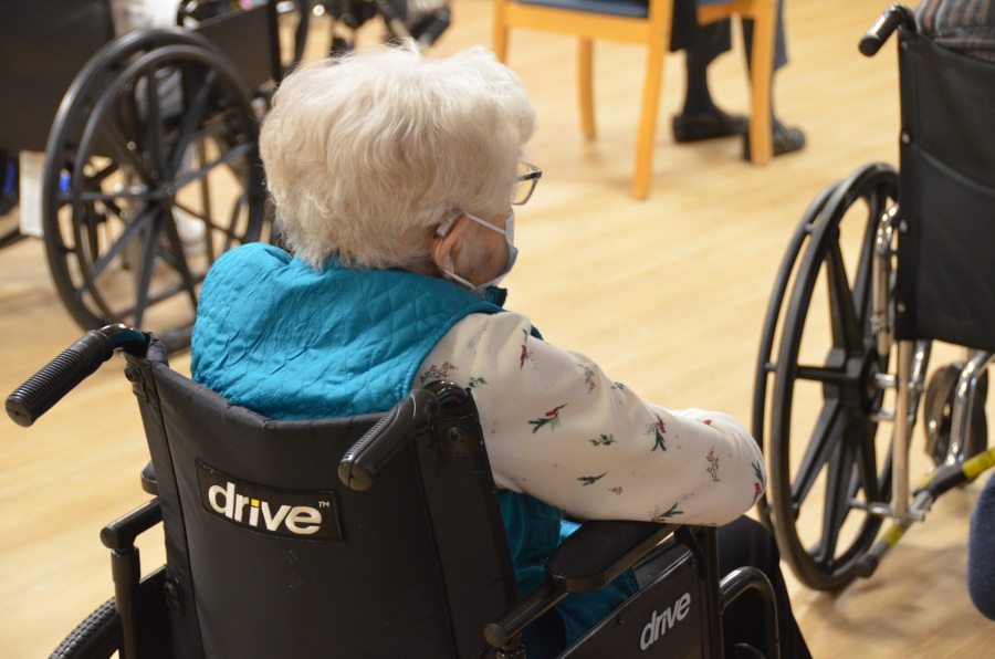 Deeley Visits St. André Health Care Facility in Biddeford on