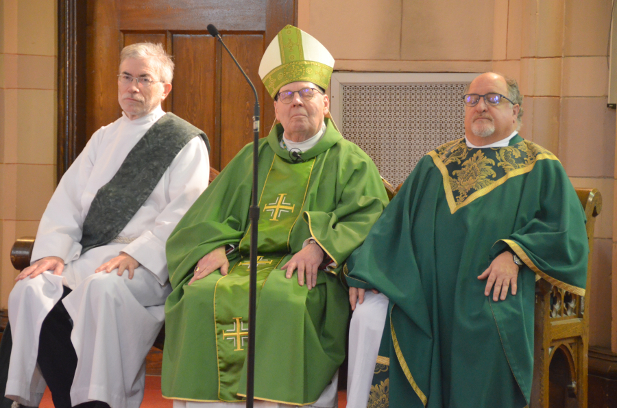 Opening Mass for Catholic Schools Week at St. John's Catholic School in Brunswick 