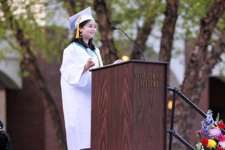 Saint Dominic Academy holds 2023 commencement exercises. 