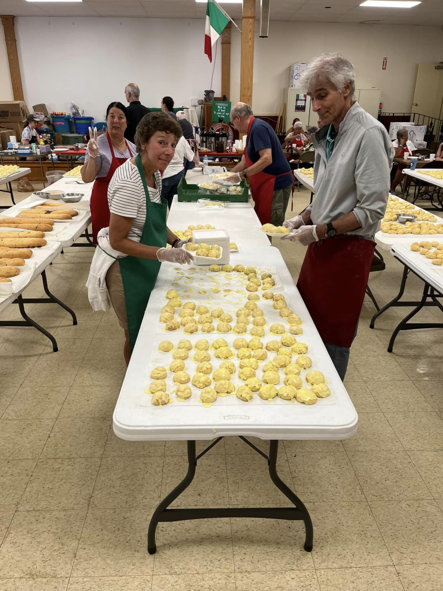 Cookie Making for St. Peter's Italian Bazaar in Portland 
