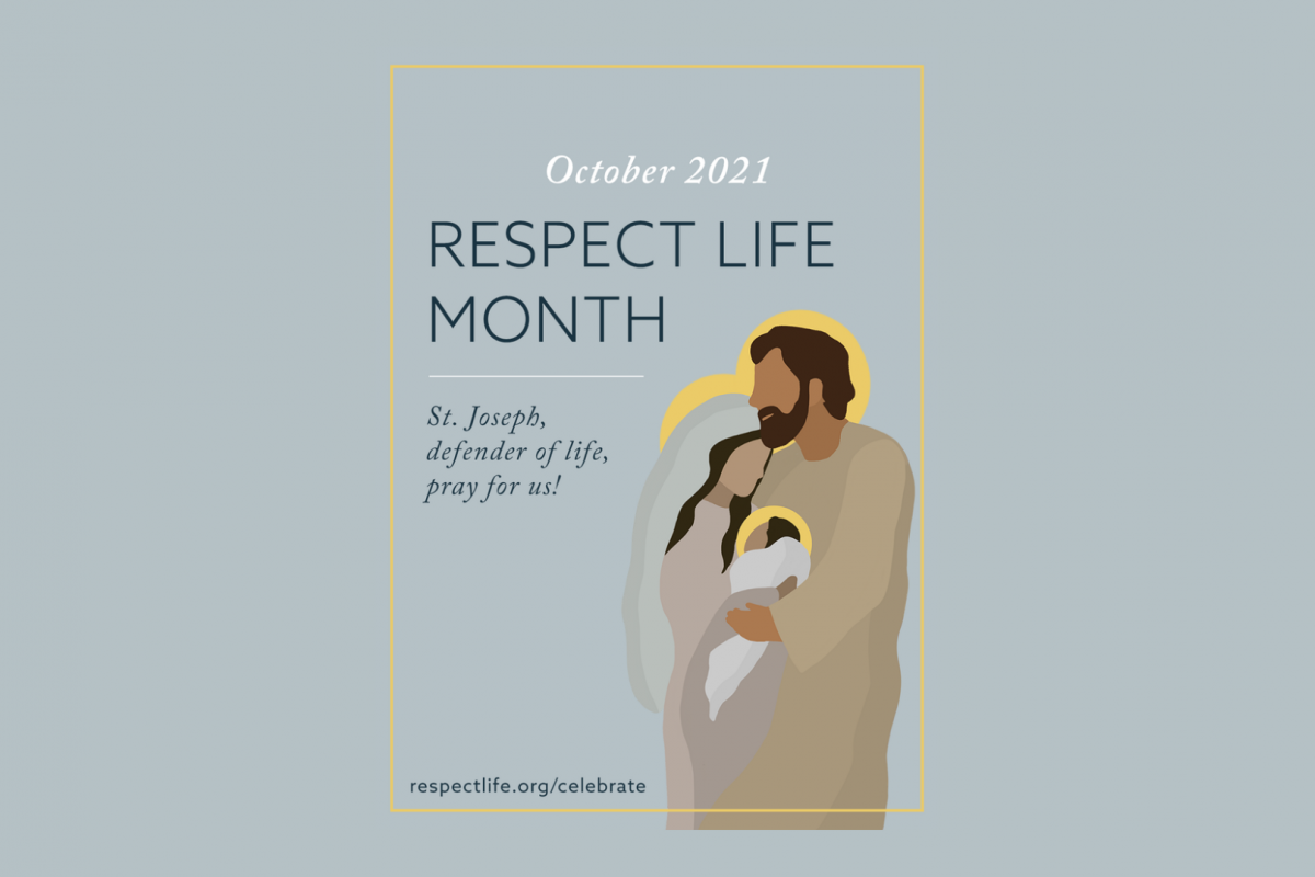Respect Life month graphic 